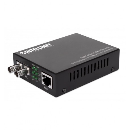 Media Converter Gigabit Ethernet Fibra ST Multimodale I-ET ST-GIGA