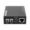 Media Converter Gigabit Ethernet Fibra ST Multimodale 