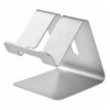 Supporto in Alluminio per Smartphone e Tablet Universale Silver