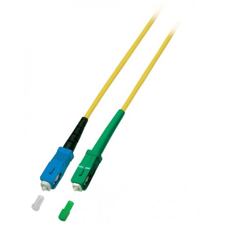 Cavo Fibra Ottica Monomodale OS2 SC-SC/APC 9/125 5m ILWL D9-M-050