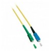 Cavo Fibra Ottica Monomodale OS2 SC-SC/APC 9/125 5m