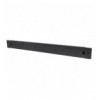  Pannello Cieco Toolless a Clip per Armadi Rack 19'' 1U Nero