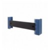  Pannello Cieco Toolless a Clip per Armadi Rack 19'' 1U Nero