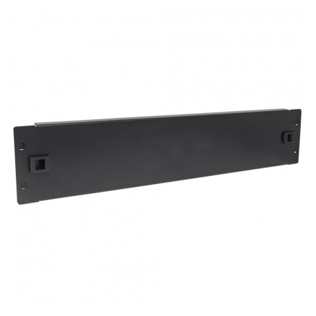 Pannello Cieco Toolless a Clip per Armadi Rack 19'' 2U Nero I-CASE BLANK-2-SCLTY