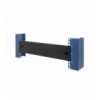 Pannello Cieco Toolless a Clip per Armadi Rack 19'' 2U Nero