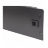 Pannello Cieco Toolless a Clip per Armadi Rack 19'' 2U Nero