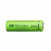 Blister 4 Batterie Ricaricabili AA Stilo 2100mAh GP ReCyko