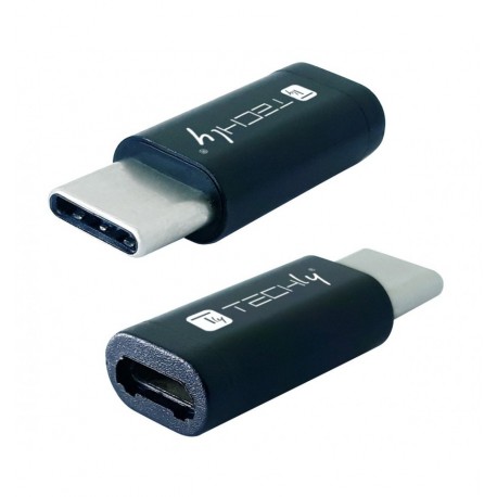 Mini Convertitore Adattatore USB-C™ Maschio a Micro USB Femmina IADAP USBC-MBKT