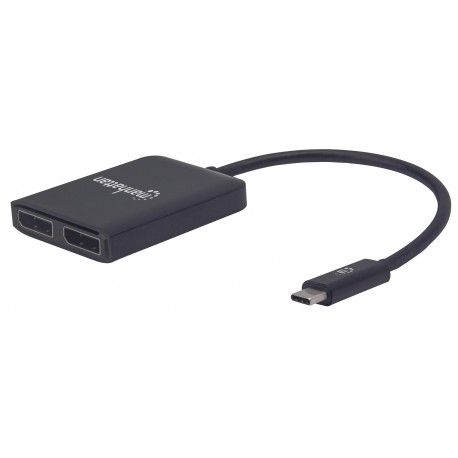 Adattatore Convertitore USB-C™ a 2x DisplayPort Hub MST IADAP USBC-DP2H