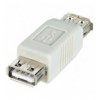 Adattatore USB-A Femmina USB-A Femmina Bianco IADAP USB-A/A