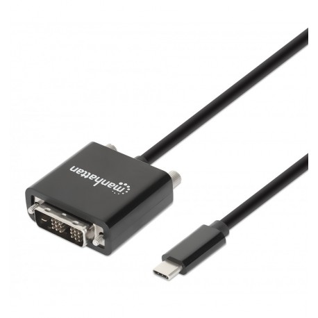 Cavo Adattatore USB-C™ Maschio a DVI Maschio 2m Nero IADAP USBC-DVI