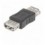 Adattatore USB-A Femmina USB-A Femmina Nero