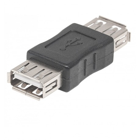 Adattatore USB-A Femmina USB-A Femmina Nero IADAP USB-A/A-BK