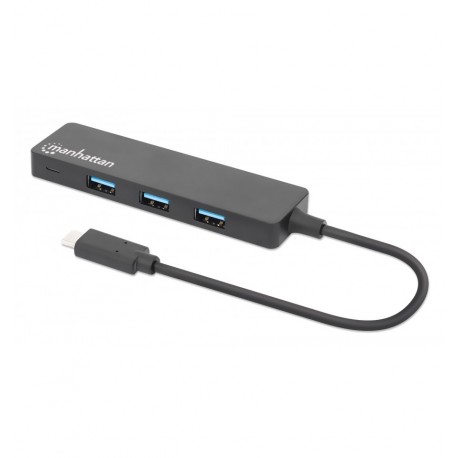 Hub USB 3.2 Gen 1 USB-C™ Maschio a 4 porte USB-A Femmina Nero IUSB31C-HUB430M