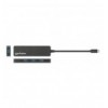 Hub USB 3.2 Gen 1 USB-C™ Maschio a 4 porte USB-A Femmina Nero
