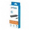 Hub USB 3.2 Gen 1 a 3 porte USB-A con Lettore Schede