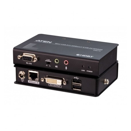 Estensore KVM Mini USB DVI HDBaseT