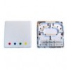 Scatola FTTH Indoor IP20 4 x SC o LC Duplex 80x80 con Passacavo versione termoretraibile