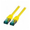 Cavo di Rete Patch in Rame Cat. 6A Giallo SFTP 20m ICOC LS6A-200-YE