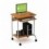 Scrivania Mobile ''Compact'' per Computer Ripiano Tastiera Scorrevole