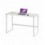 Scrivania per Computer dal Design Moderno per Casa e Ufficio Bianco