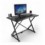 Scrivania Gaming Ergonomica Tavolo da Gioco per PC 110 cm Nero