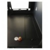 Armadio Rack 10'' a Muro 6 Unità Pannelli Asportabili Nero