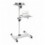Carrello Supporto per Proiettore Beamer Notebook PC Ripiani Regolabili