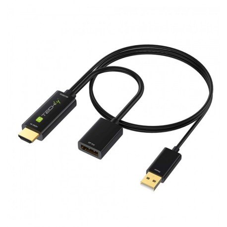 Adattatore Convertitore da HDMI™ a Displayport con USB 4K 60Hz ICOC HDMI-DP12A60