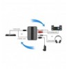 Convertitore Audio Bidirezionale Digitale ad Analogico viceversa SPDIF AD/DA