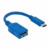 Cavo Superspeed USB A Femmina USB-C™ Maschio 15cm Blu