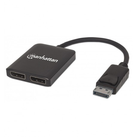 Splitter Hub DisplayPort a 2 Monitor DisplayPort MST 4K@30Hz video UHD IDATA DP-102M