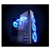 Ventola di Raffreddamento 4pin LED Blu 120 mm 1100 RPM Fan PC Gaming