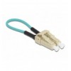 Cavo di Prova Accoppiatore Loopback Fibra Ottica Multimodale OM3 LC ILWL-ADP-LCOM3