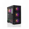 Case PC Chassis ATX Mid Tower con 3 Ventole 14cm e 1 Ventola 12cm Nero