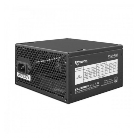 Alimentatore per PC 400W ATX Ventola 12cm ICSB-PSU400