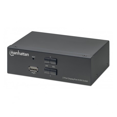 Switch KVM DisplayPort 1.2 a 2 porte 4K con Audio IDATA KVM-HDMI60MH