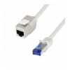 Cavo Prolunga Patch Cat.6A S/FTP 3m Grigio ICOC SF6A-030-EXT