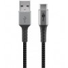 Cavo USB-C™ a USB A Connettori in Metallo e Rivestimento Tessuto 0