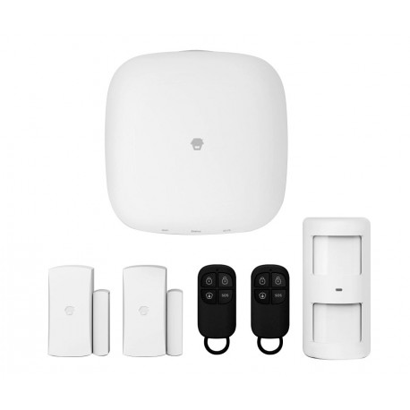 Kit Sistema di allarme WiFi SIM 4G Smart Home Alexa LTE-400 IDATA AF-LTE400