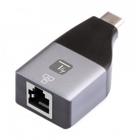 Adattatore Convertitore da USB-C™ a RJ45 Ethernet Gigabit LAN 1000Mbps IADAP USBC-ETGIGA