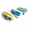 Cavo Flat USB AM a Micro USB M 1m Giallo / Blu