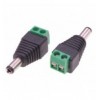 Adattatore Alimentazione Plug DC 2.5x5.5mm Maschio Terminal Block 2 pin