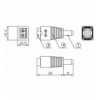 Adattatore DC 2.5x5.5 mm Maschio Terminal Block 2 pin