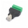 Adattatore Connettore RJ45 Maschio Terminal Block 8 pin