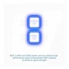 Dual-band Gigabit Wi-Fi 6 Router 4 Antenne 2976 Mbps
