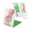 Supporto Smartphone Universale Adesivo Grip Phone con Stand Fumo Bianco