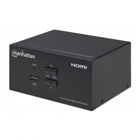 Switch KVM HDMI 2 porte Doppio monitor IDATA KVM-HDMI2UMH