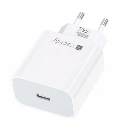 Caricatore Alimentatore USB-C™ da Muro 20W PD per Smartphone o Tablet IPW-USB-20W