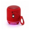 Altoparlante Wireless Speaker Portatile con Vivavoce e Luci LED Rosso ICASBL94RE